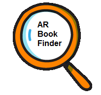 hand lens with link to AR Book Finder 