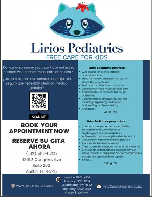 Lirios Pediatrice poster