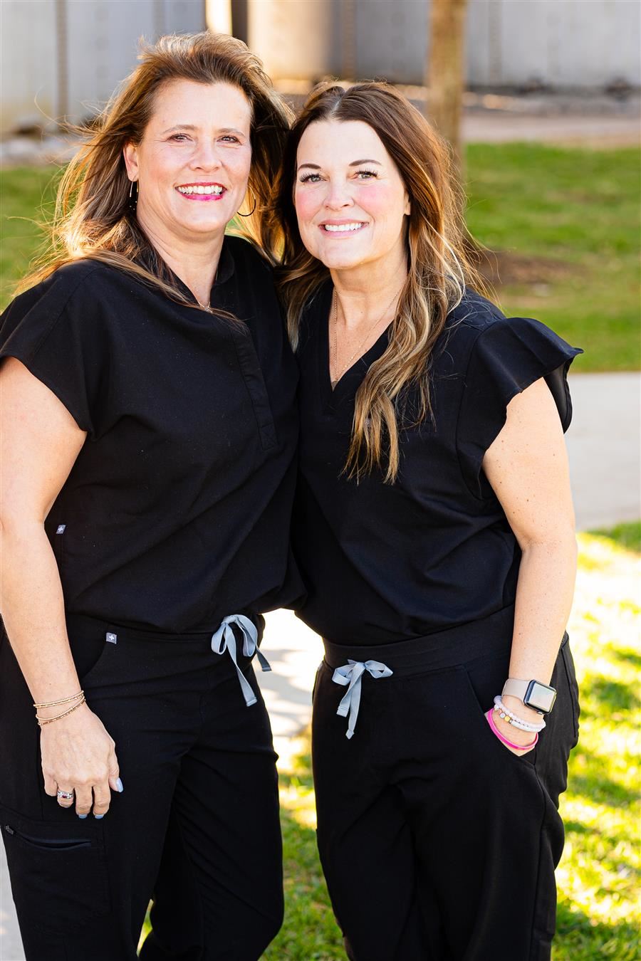 D. Baker RN and P. Jordan LVN D. Baker RN and P. Jordan LVN