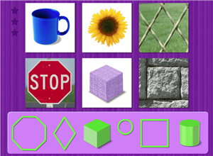 shapes star fall 