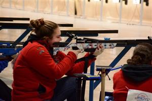 JROTC Nationals kneeling Brynn