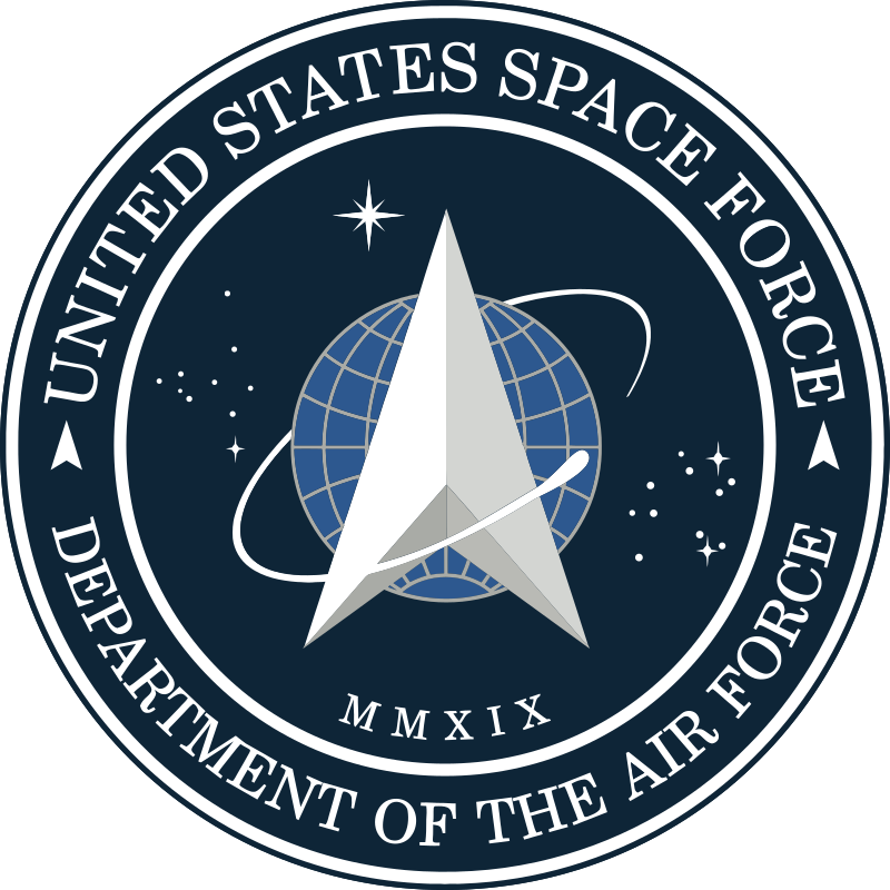 US Space Force seal US Space Force seal