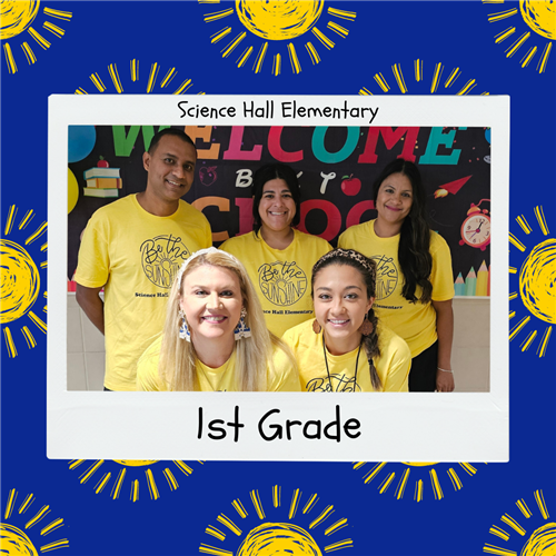 Staff of first grade team