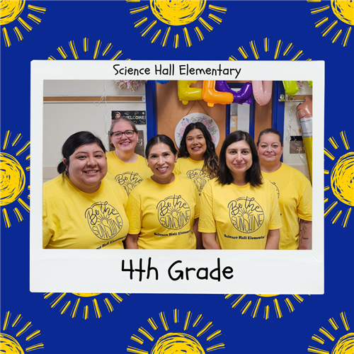 Staff of fourth grade team