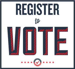 decorative photo about voter registration 